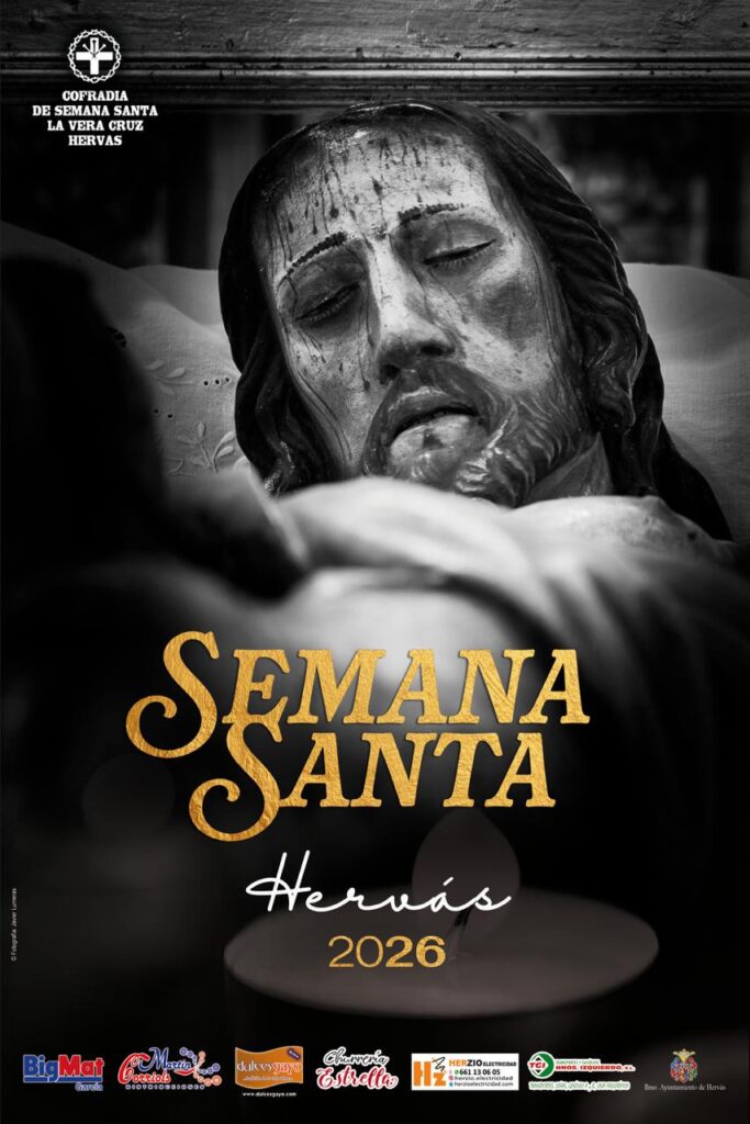 Cartel de Semana Santa en Hervás 2026